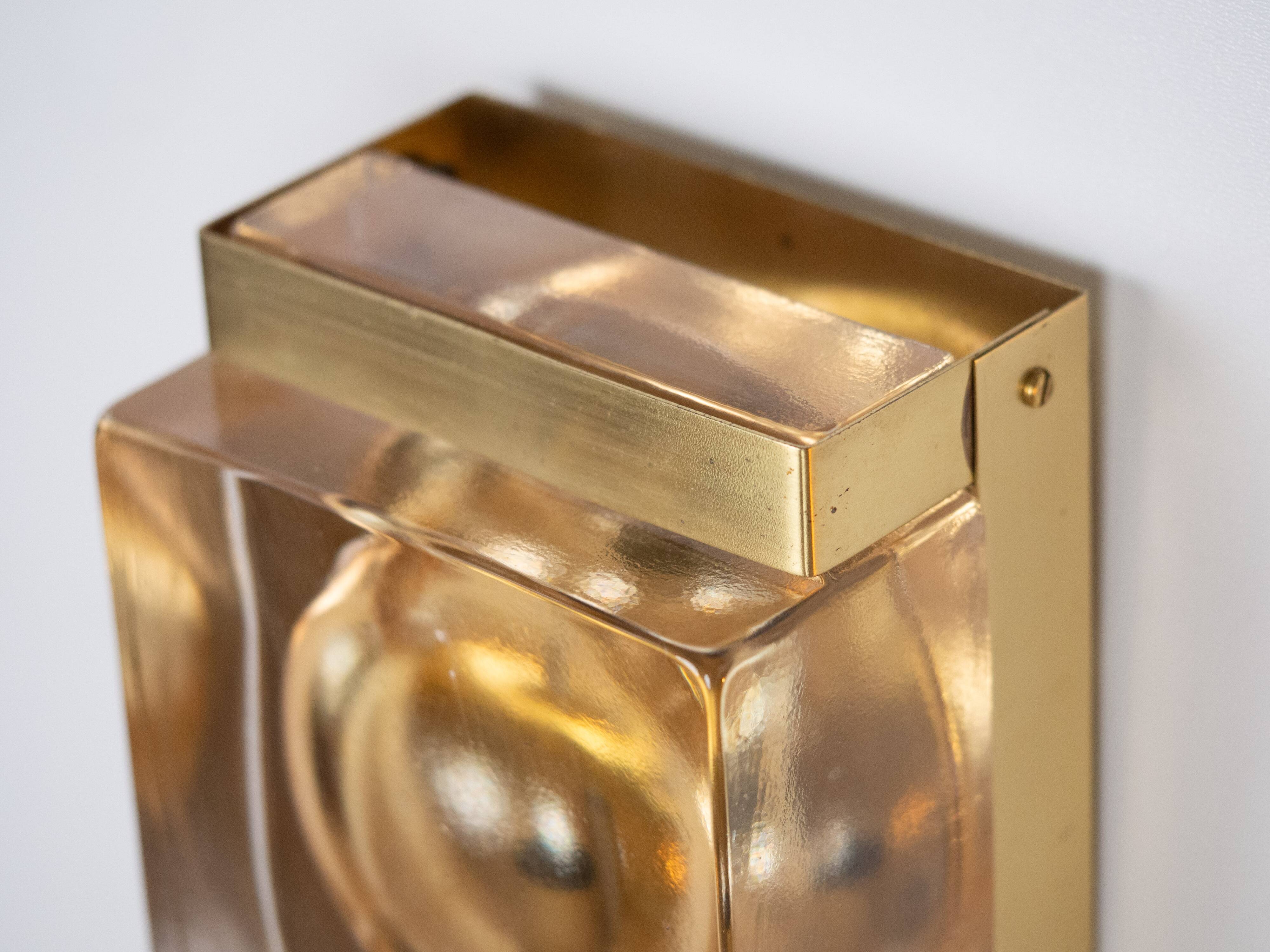 Pair of 2 Vitrika  Maritim wall lamps from 1960s