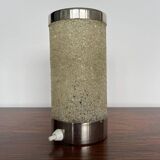 Midcentury design plastic and chrome table lamp by Aka, Germany, 1960s