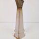 Vase en céramique cubiste, années 1950