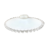 Opaline patty with corrugated edge