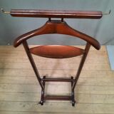 Varnished wooden valet