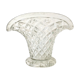 Vase panier en verre années 50