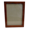 Varnished wooden frame - vintage for 13 x 18cm subject