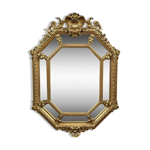 Miroir à parcloses, style Louis XV – Milieu XIXe — Beyit