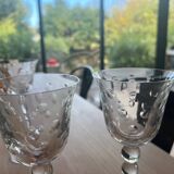 BUBBLE crystal glasses from SAINT-LOUIS