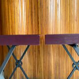 Peter ghyczy – set of 2 folding tables “pioneer t65”