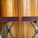 Peter ghyczy – set of 2 folding tables “pioneer t65”