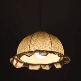 Suspension dôme arrondi avec volants Margaret imprimée "brindilles"