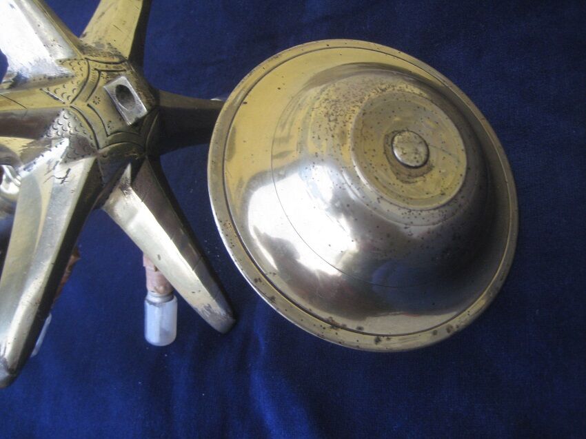 Original bronze sabat lamp