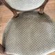 Fauteuils médaillon style Louis XVI