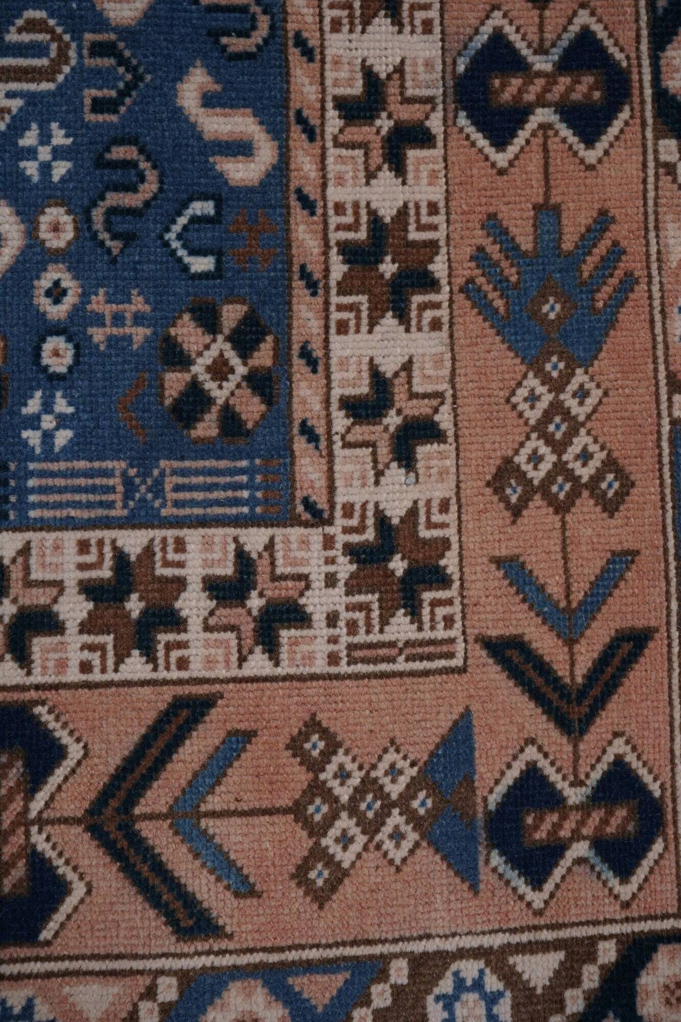 Vintage Turkish Oushak rug 143x247 cm