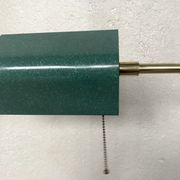Floor lamp in brass and metal (Deknudt) vintage