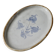 Oval dish signed Chantal and Thierry Robert, Poncé sur Loir