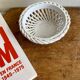 Braided ceramic bowl