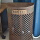 Old paper bin on rue Montrouge