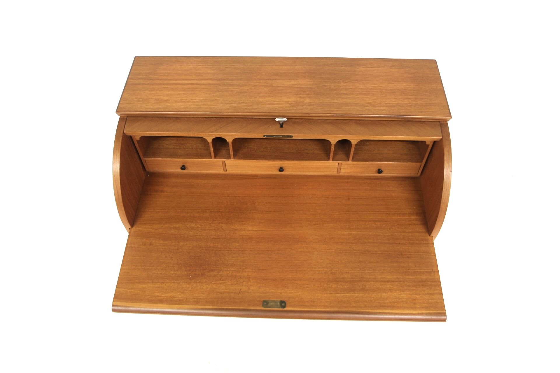 Scandinavian secretary, in teak, Sweden, 1950