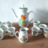 Service à café porcelaine Bavaria design années 70