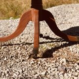 Victorian Tilting Breakfast Table in Raw Wood Mahogany