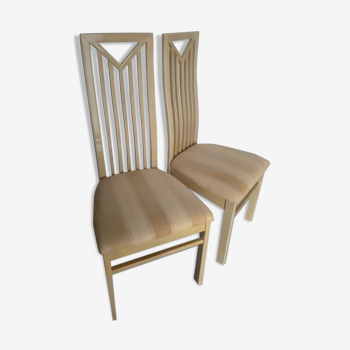 2 Dining chairs 80s