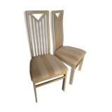 2 Dining chairs 80s