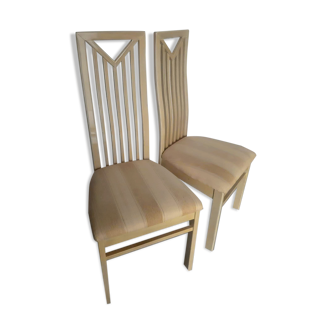 2 Dining chairs 80s