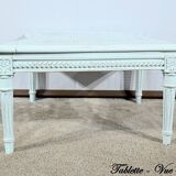 Broken Beech Duchess with Rechampi, Louis XVI style – 2nd part of the 19th century