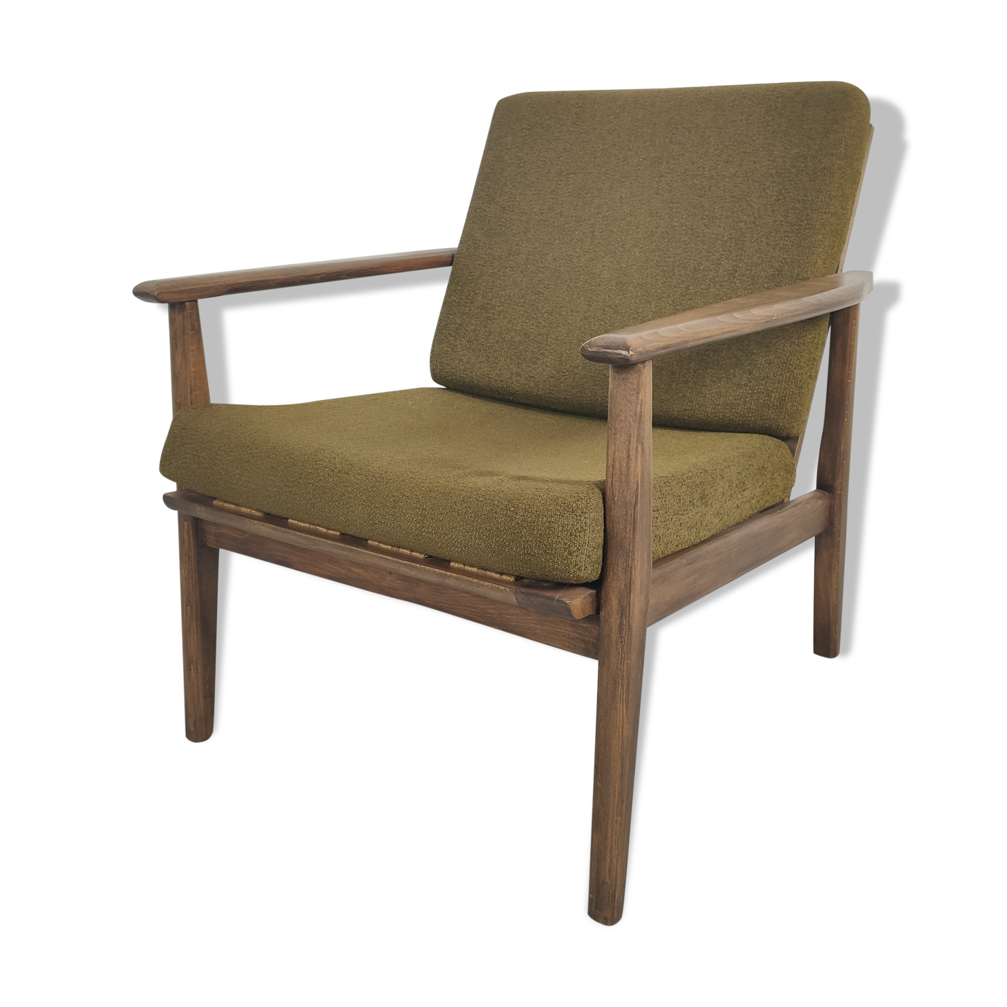 Scandinavian armchair oak 50/60