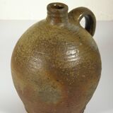 Bonbonne, old jug in enameled stoneware