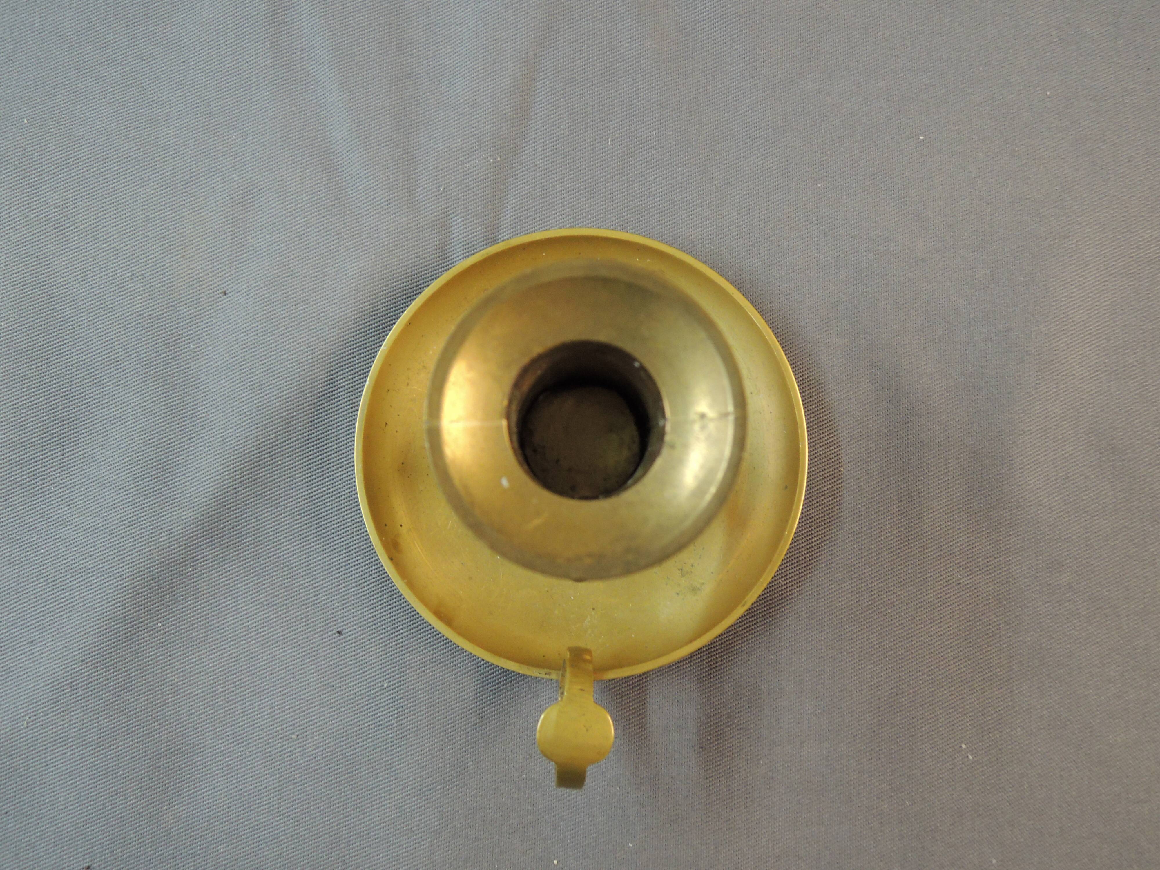 Brass candlestick