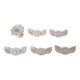 White porcelain knife rest