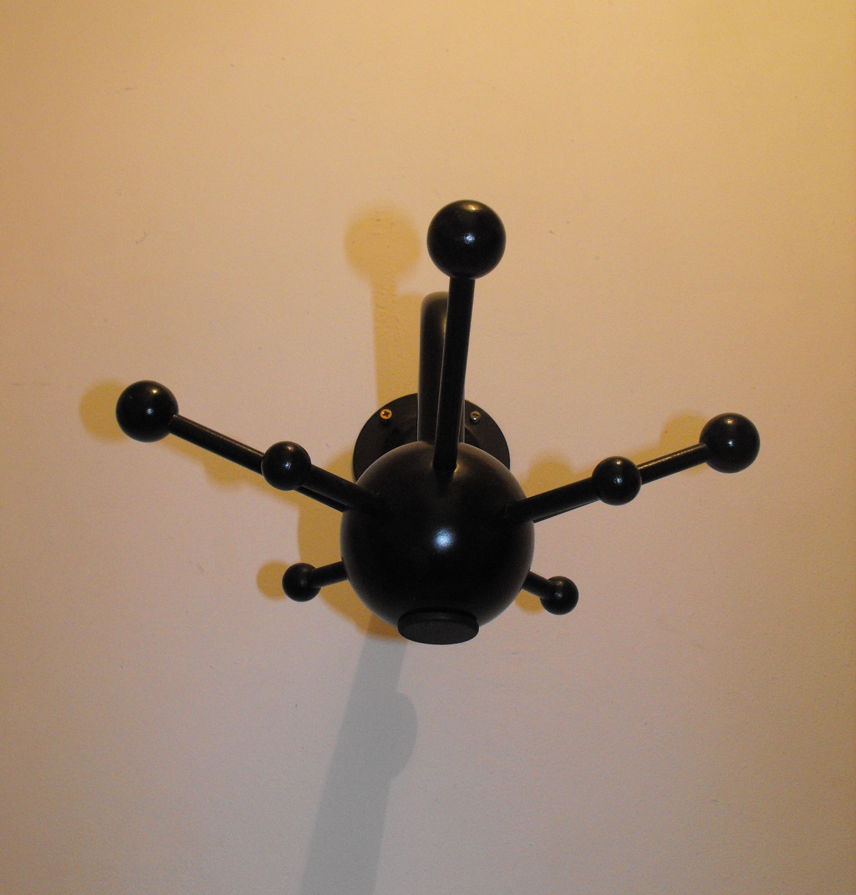 Wall coat rack
