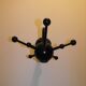 Wall coat rack