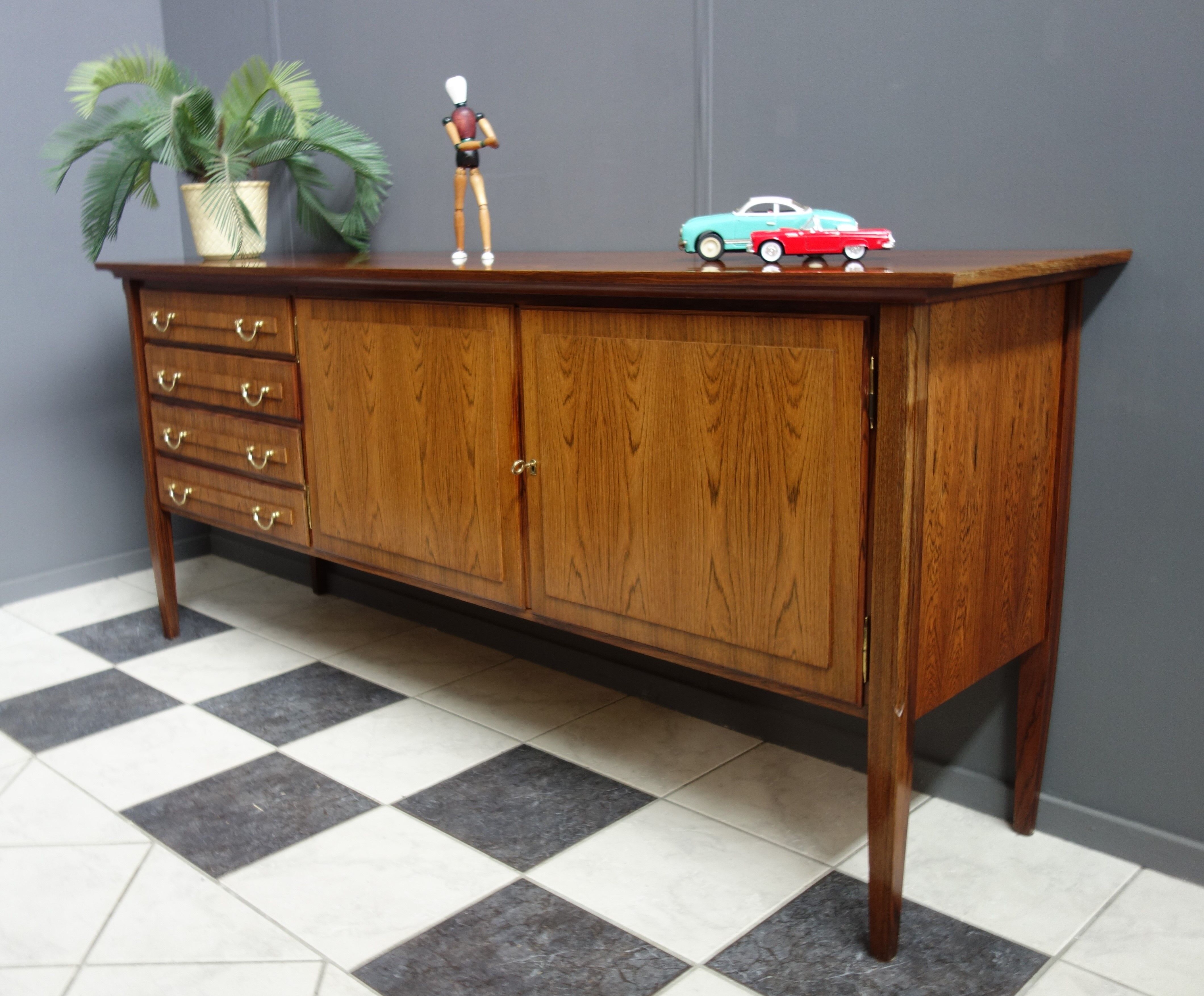 Rosewood sideboard by Rupert Eisenhuth 1970s