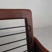 Three-seater teak sofa from De Ster Geldermalsen Gelderland, 1960s.