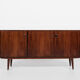 Midcentury danish sideboard with 3 doors in rosewood 1960s