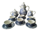 Lunéville earthenware coffee service "English Style"