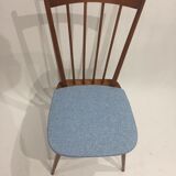 Pair of 60s reupholstered chairs