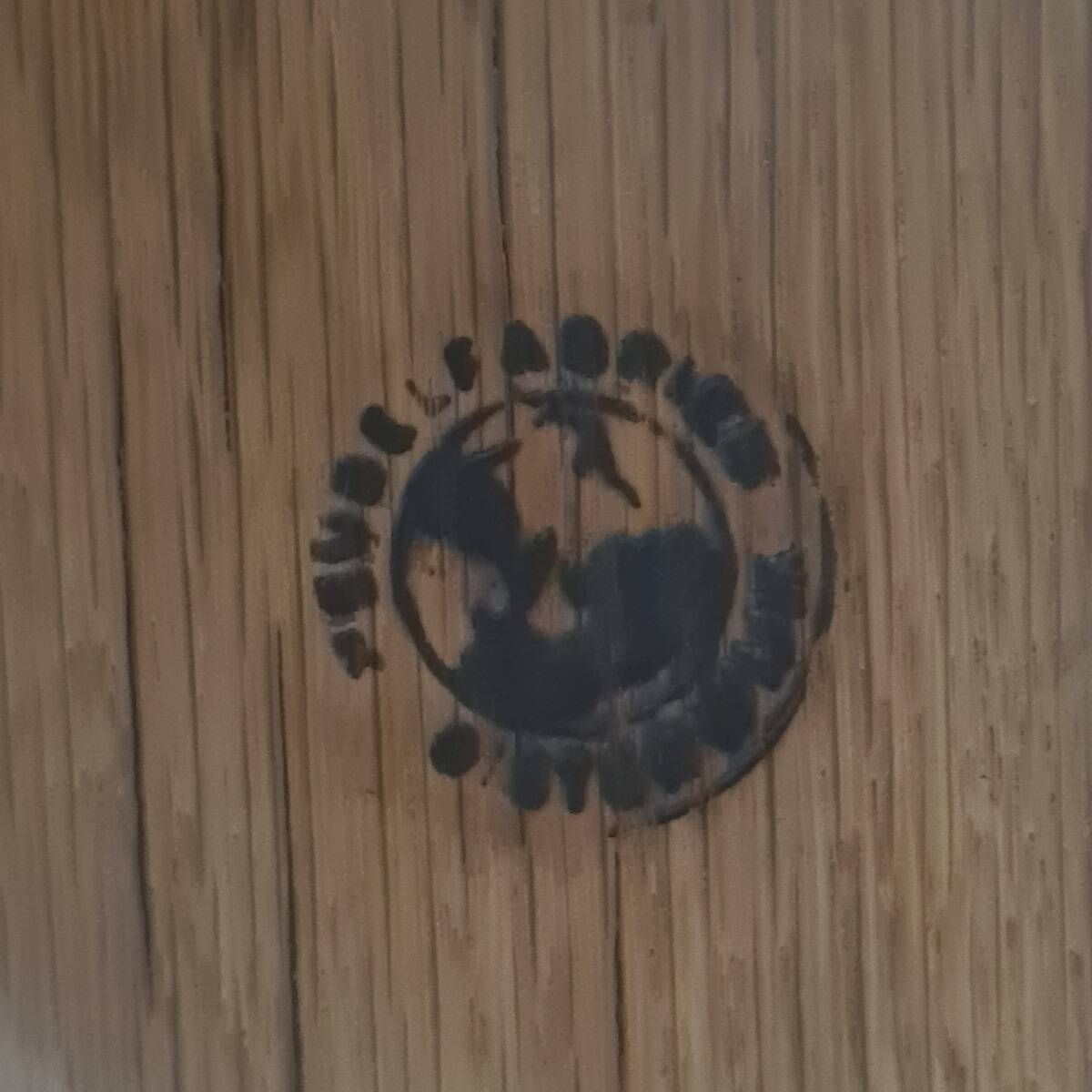 Dutch monastery table in virgin oak from Oisterwijk, 1980s