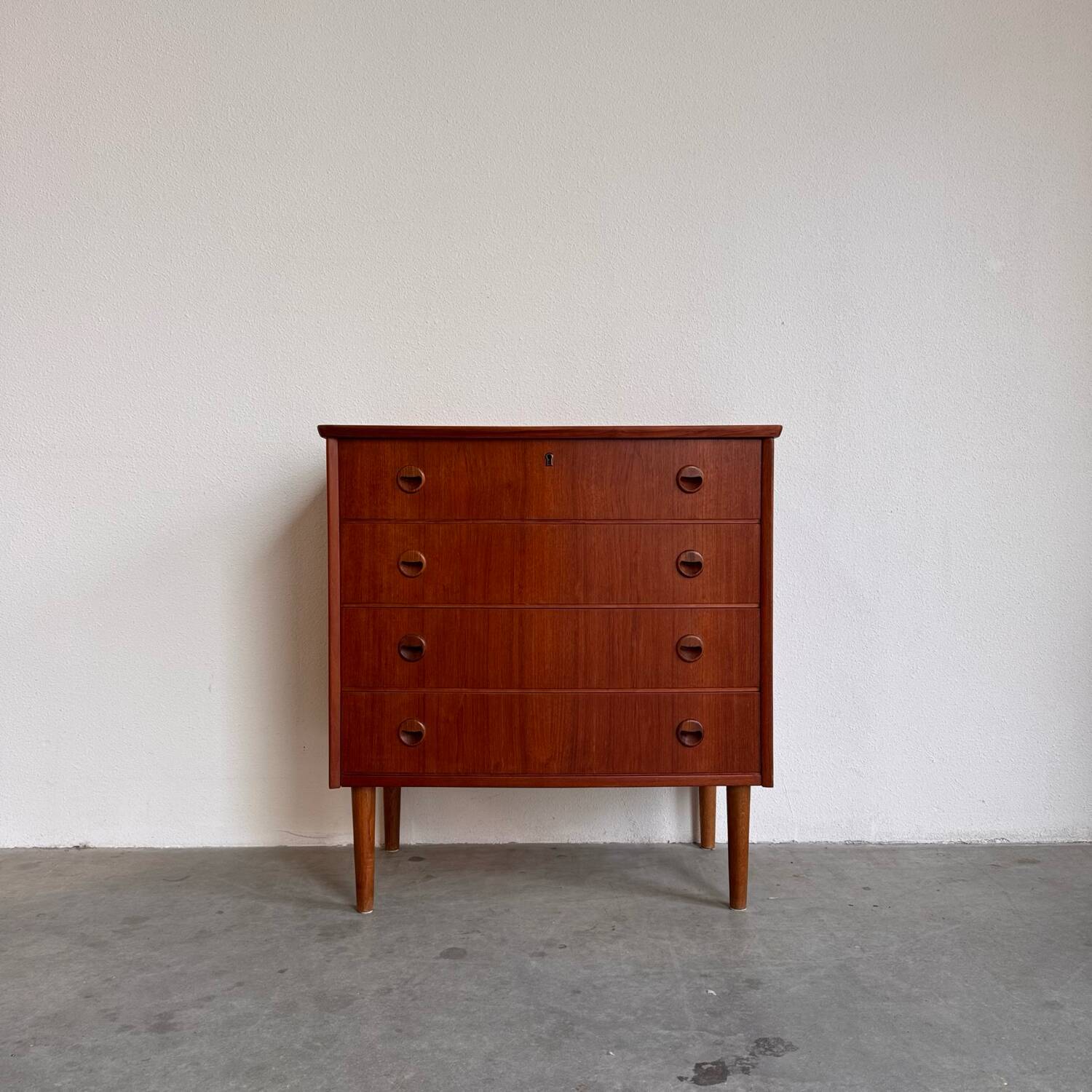 Danish vintage chest of drawers teak