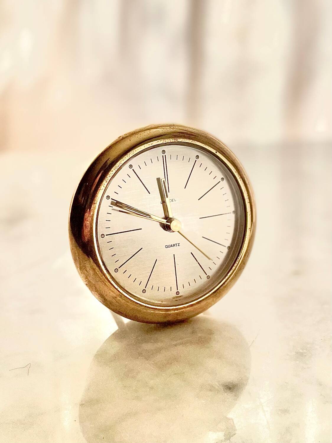 Old LANCEL alarm clock that works