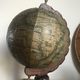 Globe paper map of the discoveries of 1634 edited first part of the 20th
