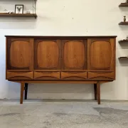 Buffet en teck, Danemark, années 1960/70, vintage, mid-century modern