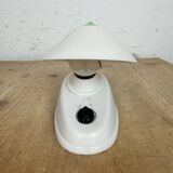Vintage White Bakelite Table Lamp, 1950s