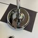 Vintage 90s chrome articulated interior lamp