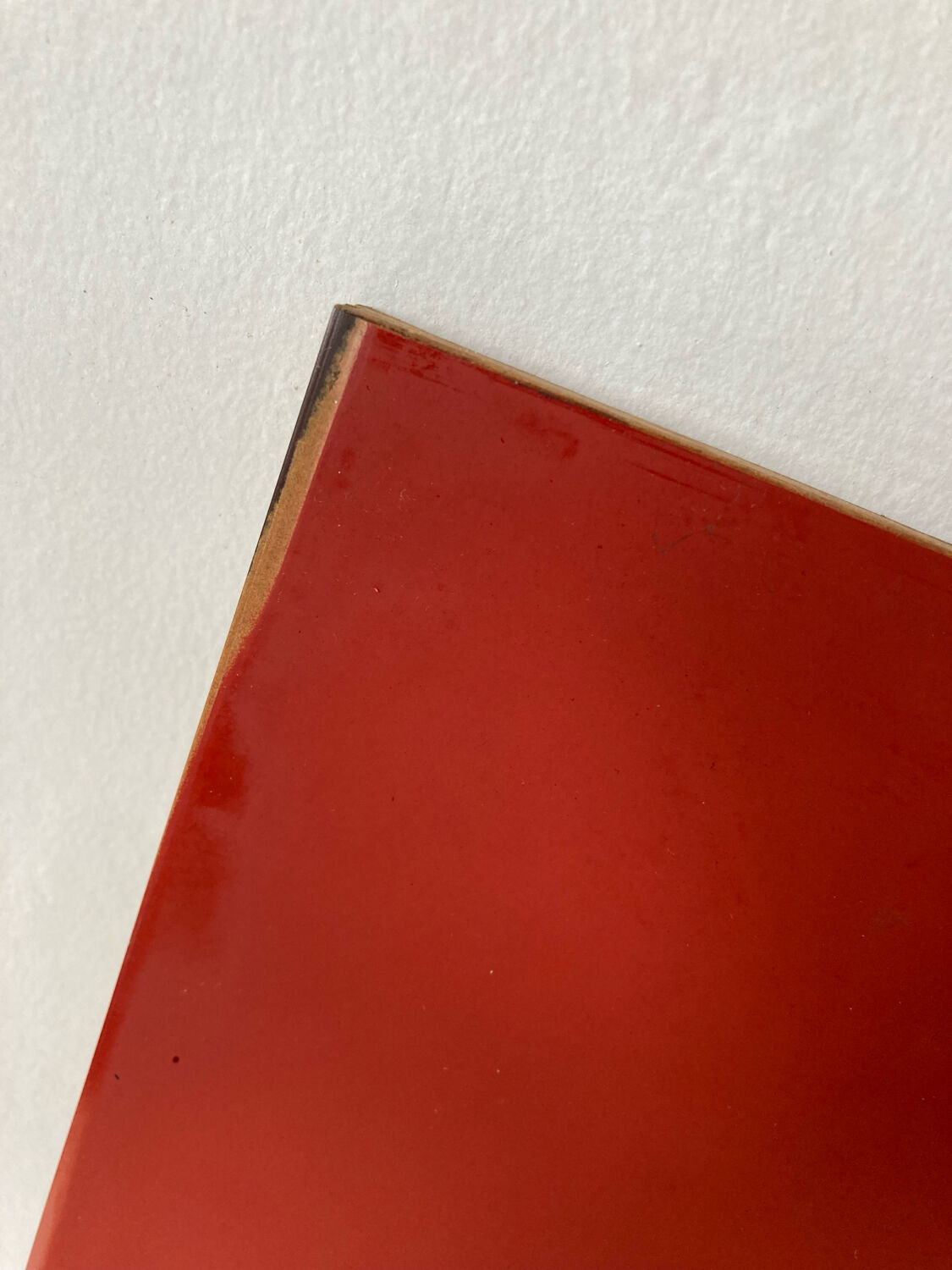 Buffet with 4 sliding doors, vintage wood and Formica