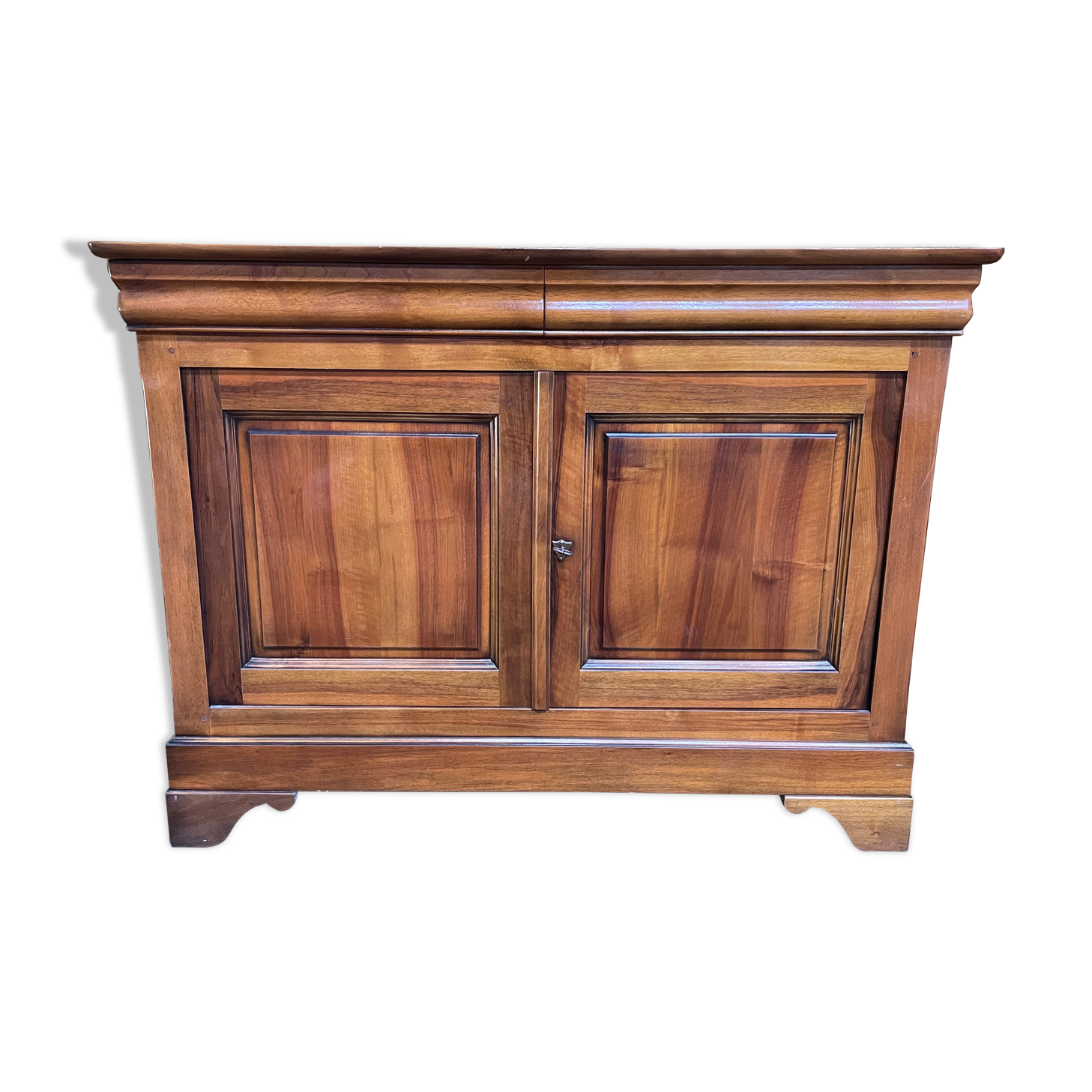Buffet low Style Louis Philippe in walnut