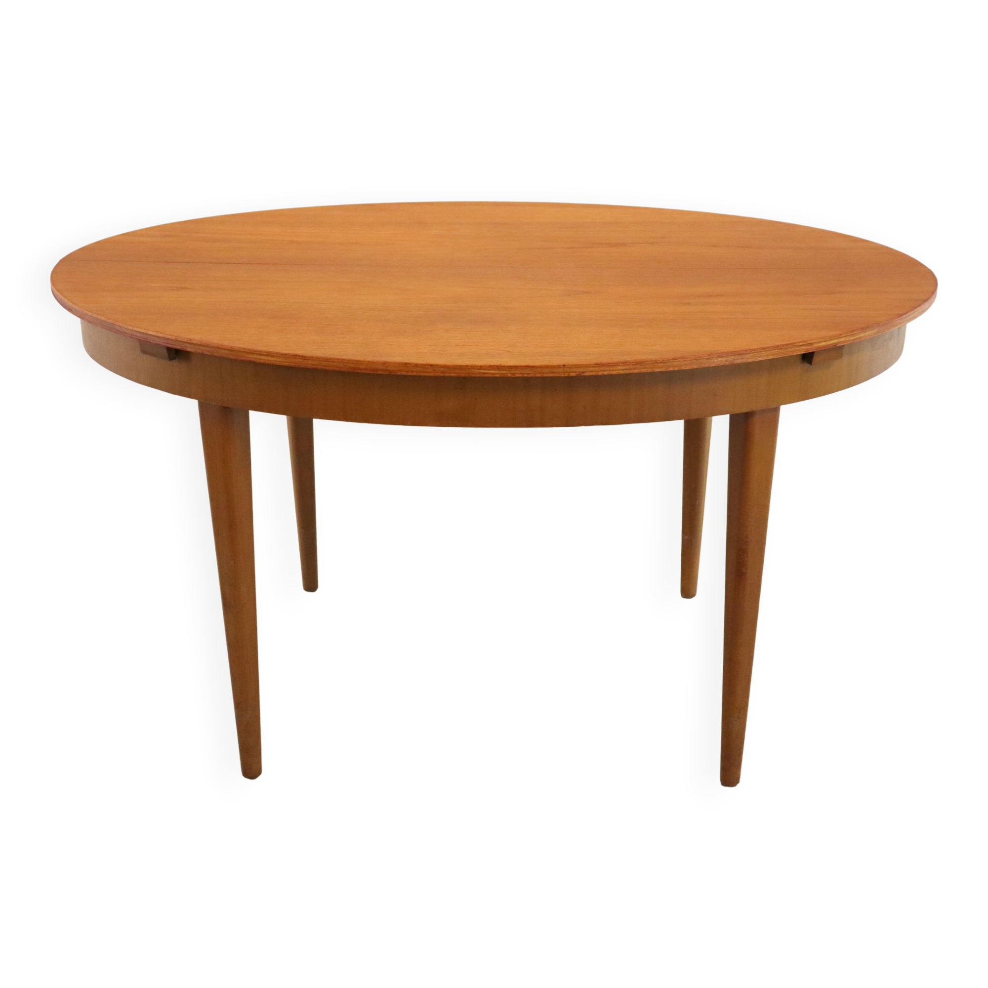 Oval vintage dining table extendable 'Atterton'
