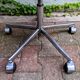 Swivel office chair on wheels 70s