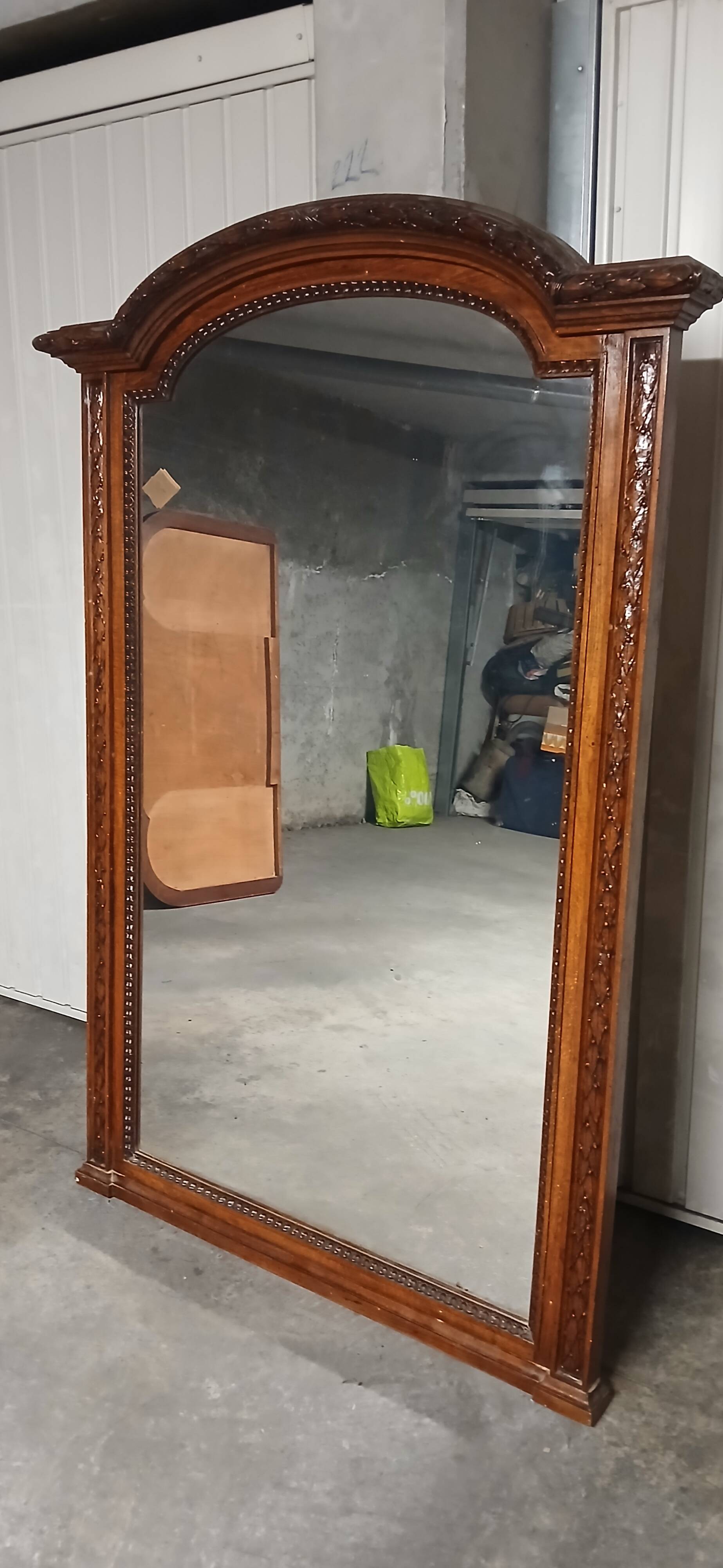 Miroir de commode ancien