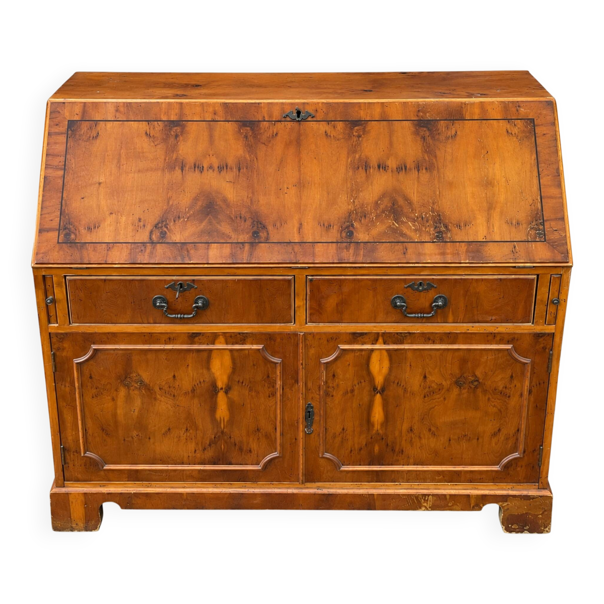 19th-century English secretary desk.